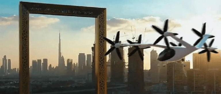 Dubai Is Less Than 20 Months Away From The Launch Of It's First-Ever Flying Taxi!